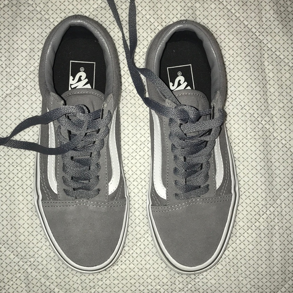Class Old Skool Gray Vans.